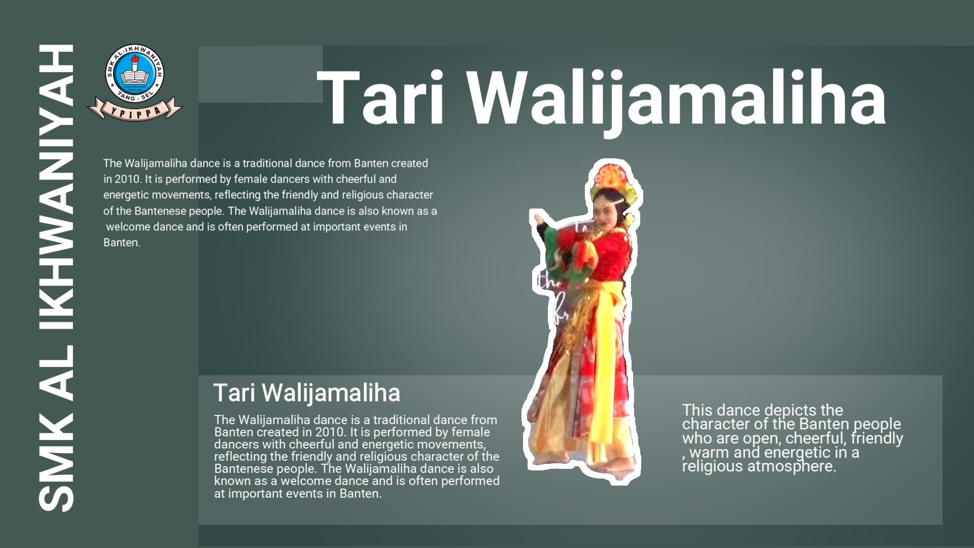 Ekstrakurikuler Tari Walijamaliha Ekstrakurikuler Tari Walijamaliha
